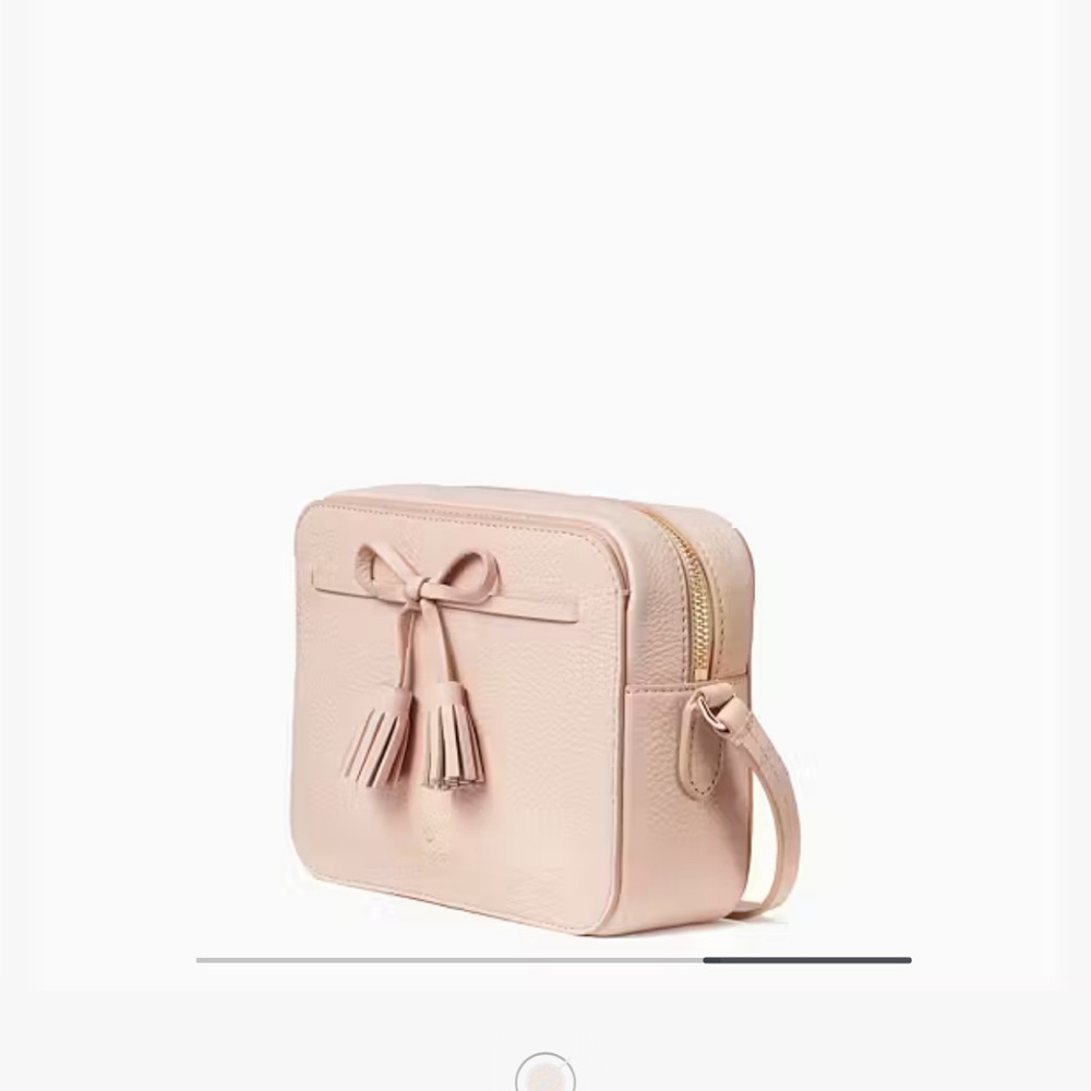 Kate Spade Hayes Street Arla  Pink Leather Crossbody Bag Valentine’s Day